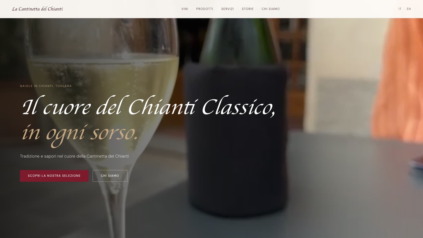 Screenshot di La Cantinetta del Chianti